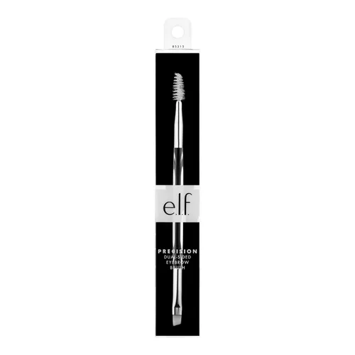 Vista 4 de e.l.f. Cepillo de cejas de doble cara de precisión, cepillo de maquillaje para dar forma, esculpir y rellenar cejas, para una aplicación uniforme