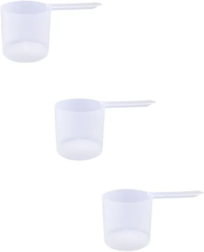 Vista 82 de Cuchara de plástico de mango largo, cucharas medidoras para polvos y gránulos, café, alimentos para mascotas, granos, proteínas, especias y otros