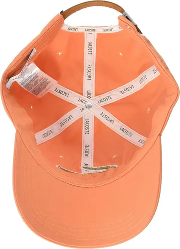 Vista 3 de Lacoste Unisex Adult Big Croc Twill Adjustable Leather Strap Hat