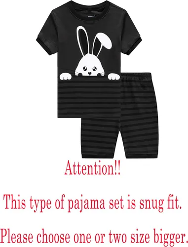 Vista 2 de Pijama Family Feeling para niño, conjunto de pijama con short, 100% algodón