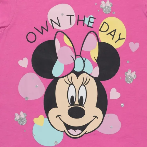Vista 6 de Disney Minnie Mouse - Paquete de 3 camisetas para bebés a niños pequeños