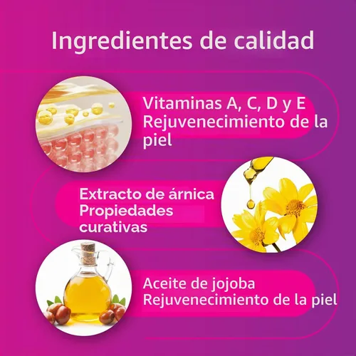 Vista 5 de Vitamin Therapy - Gel de masaje de 1 galón, vitamina E, profesional, terapia de masaje, tejido profundo, sin perfume, hipoalergénico, ingredientes