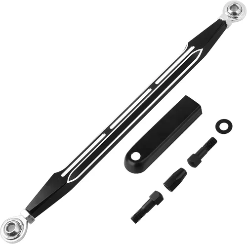 Vista 8 de Palancas de cambio negras compatibles con Harley Softail Dyna Touring Electra Road King 1980-2023