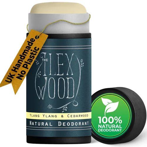 Vista 7 de The Ilex Wood Desodorante natural – 2.4 fl oz. Hecho a mano, sin sal de aluminio, sin plástico, libre de crueldad y alcohol, vegano, tubo de cartón