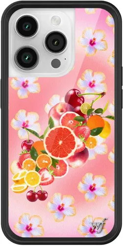 Vista 18 de Wildflower Carcasas – Compatible con iPhone 14 Pro Protector negro parachoques, certificado de prueba de caída de 6.5 pies, propiedad de mujeres