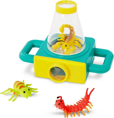 Vista 9 de B. toys Itty-Bitty - Juguete científico de doble cara para niños, verano