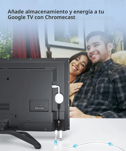 Vista 4 de Adaptador USB C OTG con alimentación, 2 en 1 USB C a USB hembra con adaptador de carga PD de 60 W compatible con iPhone 17/16/15, iPad Pro/Air 6