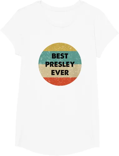 Vista 24 de Camiseta Presley Name, Negro, S