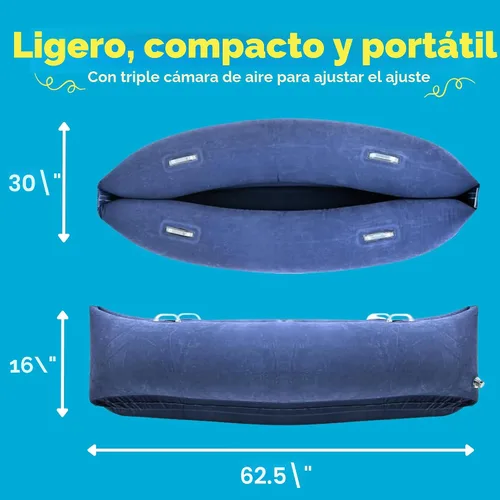 Vista 6 de Silla sensorial para niños — Vaina inflable para niños, incluye bomba de aire eléctrica