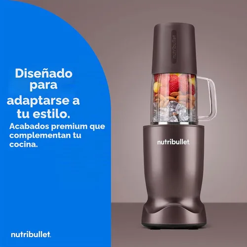 Vista 3 de nutribullet® Turbo Tumbler Edition, licuadora personal, marrón, NB30400CB Marrón (Cocoa Brown)