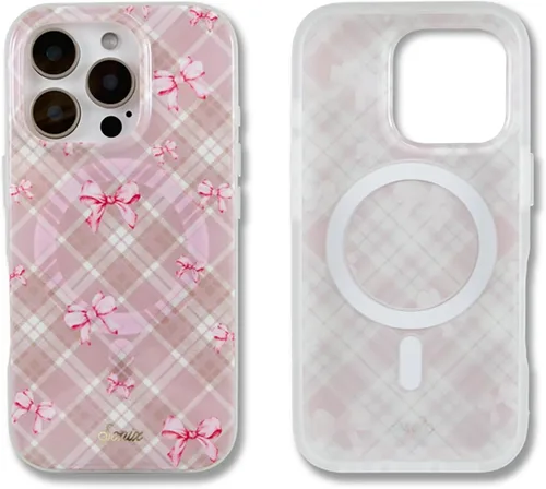 Vista 160 de Sonix x Barbie Funda para iPhone 15 Pro Compatible con MagSafe Probada para caídas de 10 pies Golden Hour