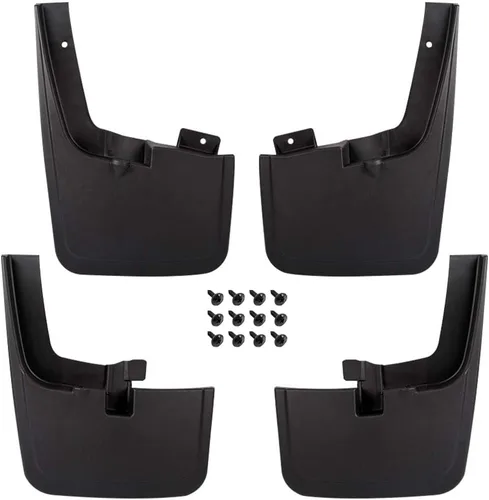 Vista 14 de PIT66 guardabarros moldeados para salpicaduras de lodo, compatibles con Chevy Silverado GMC Sierra 1500 1999-2007, para Sierra 2500 3500 2007-2014