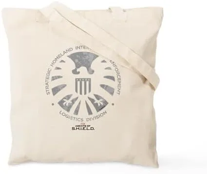 Vista 2 de CafePress Marvel Agents Of SHIELD - Bolsa de lona natural