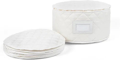 Vista 27 de Covermates Keepsakes - Juego de 4 separadores acolchados - Protección contra arañazos y roturas - Resistente a las manchas - Lavable a máquina