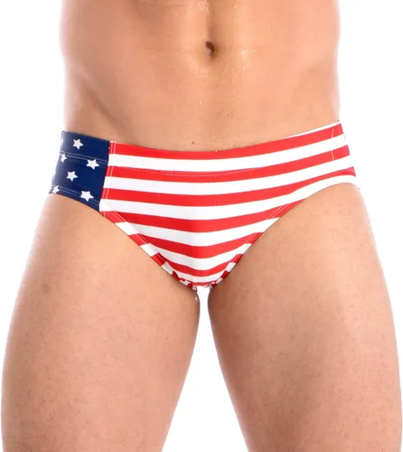 Vista 2 de Gary Majdell Sport Traje de baño de bikini de cuerpo caliente USA Freedom para hombre
