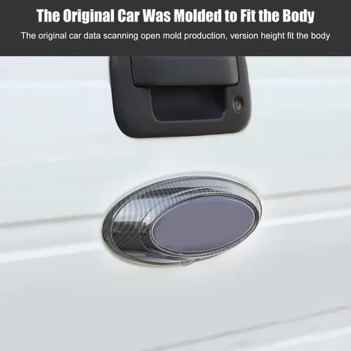 Vista 5 de Voodonala Cubierta negra de fibra de carbono para Ford F150 Raptor 2009 2010 2011 2012 2013 2014
