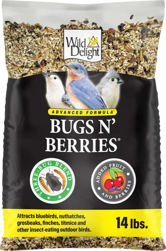 Vista 22 de Wild Delight 099127 Bugs N' Berries - Alimento para pájaros silvestres, 4.5 libras