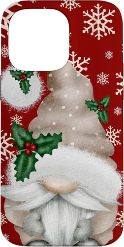 Vista 21 de Aesthetic Snowflake Cute Winter Gnome for Christmas Grandma Case for iPhone 17