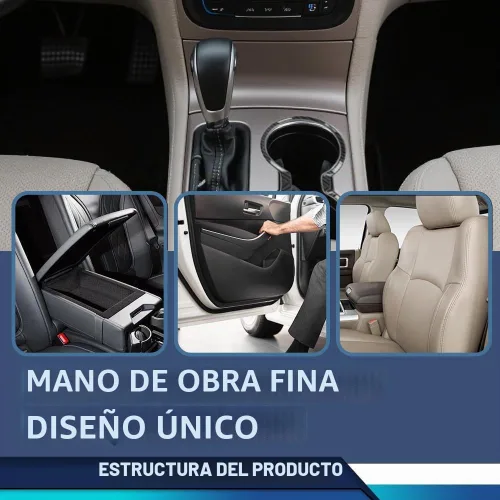 Vista 4 de PIT66 Cubierta para portavasos de cambio de engranajes, bisel de fibra de carbono negra, compatible con Jeep Grand Cherokee 2011-2021 Black Carbon
