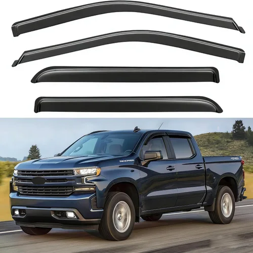 Vista 18 de Protección contra lluvia para ventanas para Ford Explorer/Mercury Mountaineer 2002-2010, protector de visera de ventana, deflector de viento