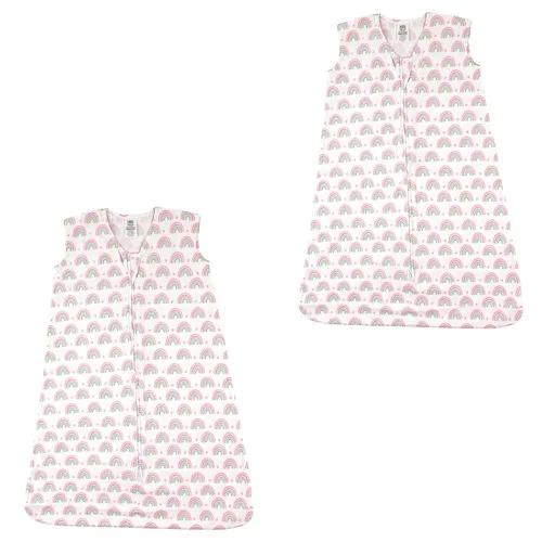 Vista 10 de Luvable Friends - Saco de dormir para bebé sin mangas, diseño unisex, Saco de dormir de algodón sin mangas, saco de dormir, manta, 0-6 meses