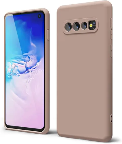 Vista 311 de oakxco Funda para teléfono Samsung Galaxy S8 de silicona líquida, delgada y fina de gel de goma suave TPU cubierta protectora simple llana