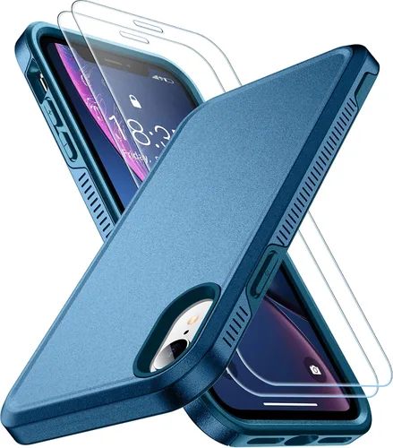 Vista 13 de SPIDERCASE Funda para iPhone XR, [Protección contra Caídas de Grado Militar de 10 Pies] [Antideslizante]