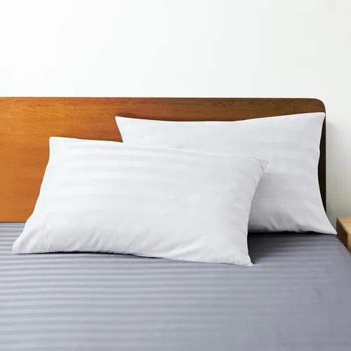 Vista 20 de Juego de 2 fundas de almohada 100% de algodón egipcio, fundas de almohada refrescantes de 400 hilos, fundas de almohada suaves y transpirables