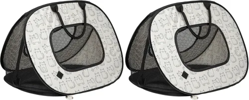 Vista 10 de SportPet Designs Transportador para gatos Pop Open (patrón)