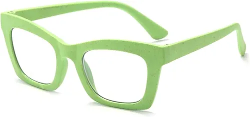 Vista 11 de Oprah Style - Lentes de lectura cuadrados con bloqueo de luz azul para mujeres y lectores de computadora Z05 Beige