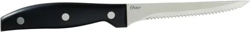 Vista 6 de Oster 69529.14 Granger - Cubertería (14 piezas, bloques de madera, asas negras)