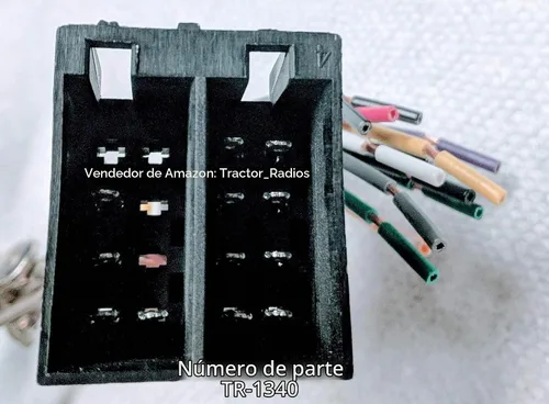Vista 2 de Arnés de cableado estéreo para camiones Reproductor de CD de radio en Dash Freightliner Plug Play Internacional Peterbilt Volvo Freightliner