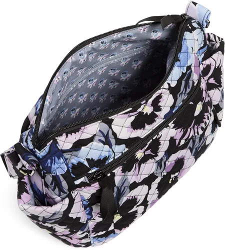 Vista 3 de Vera Bradley Bolso cruzado de algodón para mujer