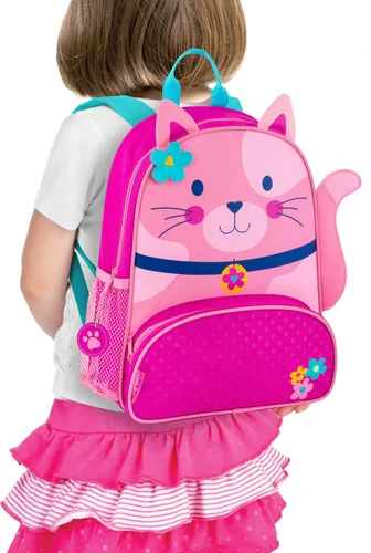 Vista 6 de Stephen Joseph - Mochila con cremallera y diseño de gato