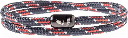 Vista 17 de Wind Passion - Pulsera para hombre, pulsera de cuerda duradera para hombres, pulseras versátiles para hombres - Resistente al agua, cierre Imán