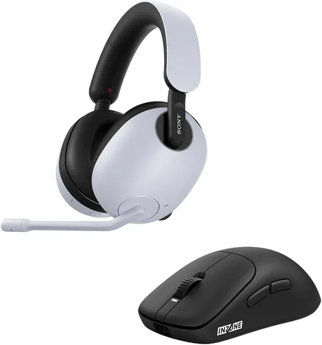 Vista 13 de Auriculares para juegos Sony INZONE H9, auriculares Bluetooth inalámbricos con cancelación de ruido y micrófono, sonido espacial 360, para PC y PS5