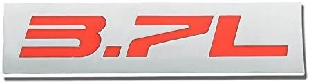 Vista 4 de 1.5L Negro/Cromo Aleación de Aluminio Auto Maletero Puerta Guardabarros Parachoques Insignia Calcomanía Emblema Cinta Adhesiva Pegatina
