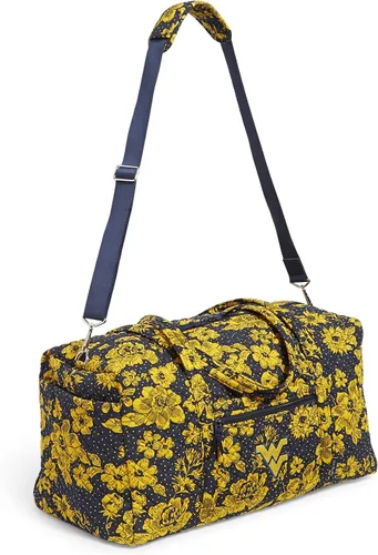Vista 3 de Vera Bradley Women's Cotton Collegiate Large Travel Duffle Bag (Multiple Teams Available)
