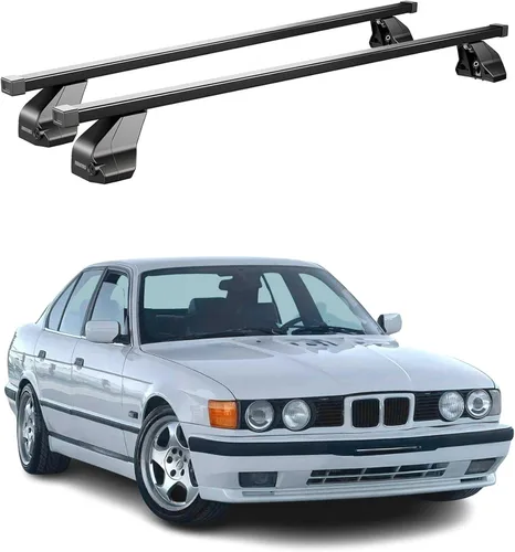 Vista 13 de OMAC Barras transversales para BMW Serie 5 F10 Sedan 2011-2016 Alu Negro
