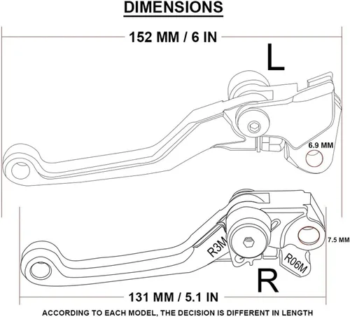 Vista 5 de Para Yamaha XT250X XTZ125 XT 250 X XTZ 125 2003-2009 2010 2011 2012 2017 Palancas de embrague de freno pivotante CNC para motocicleta Dirt Bike