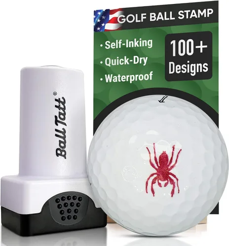 Vista 11 de Sello de pelota de golf - Marcador autoentintado - Herramienta de marcado permanente de secado rápido, sin fugas ni recargas, sello de golf
