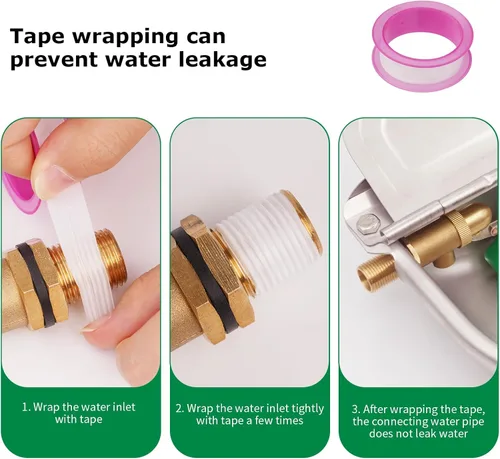 Vista 5 de LIUCOGXI Válvula de flotador de latón de 1/2 pulgada Válvula de agua con adaptador Válvula de flotador de estanque con brazo ajustable Válvula