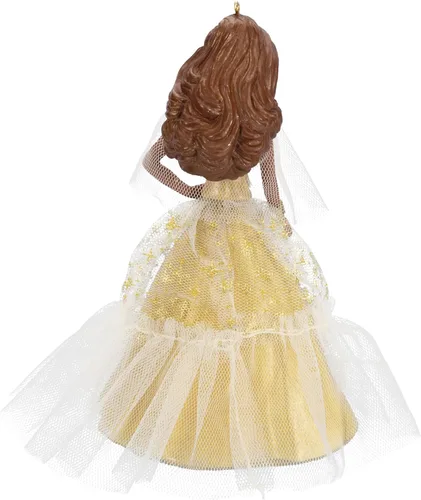 Vista 2 de Adorno de Navidad Hallmark Keepsake 2023, Barbie Holiday Negra 2023, Regalos de Barbie