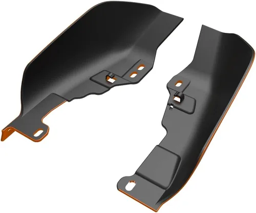 Vista 5 de Advanblack Deflectores de aire de marco medio RG 2024 compatibles con Harley Touring Street Glide, Road King, Electra Glide, 2009-2025 (naranja baya)