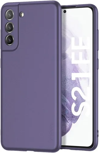 Vista 10 de X-level Funda para Samsung Galaxy S21 FE 5G Slim Fit Soft TPU Super Thin Phone Back Cover, Light Protective Matte Finish Coating Cases para Samsung