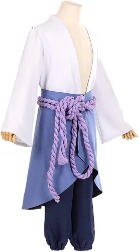 Vista 3 de Rulercosplay Leaves Village Ninja Cosplay Cosutme de Sasuke Cosplay de Shippden a Boruto - Versión Deluxe