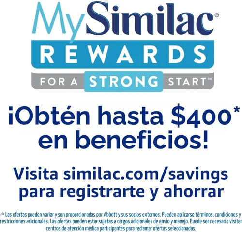 Vista 7 de Similac Fórmula infantil de isomil de soja, para malestar y gas, proteína a base de plantas, polvo de fórmula infantil, lata de valor de 30.8 onzas
