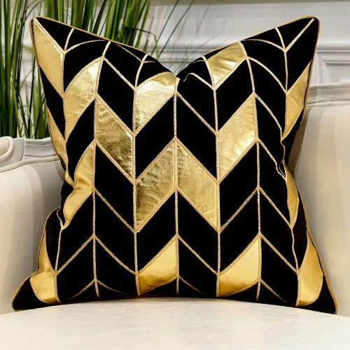 Vista 7 de Avigers - Funda de almohada de 18 x 18 pulgadas, color negro, mezcla de rayón, cremallera oculta
