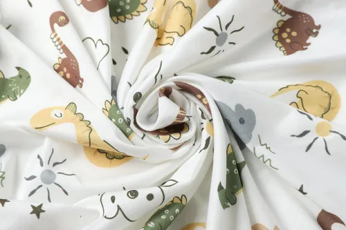 Vista 3 de Onacosht Juego de 4 sábanas para moisés para bebé, niña, niño, estampado de Animal