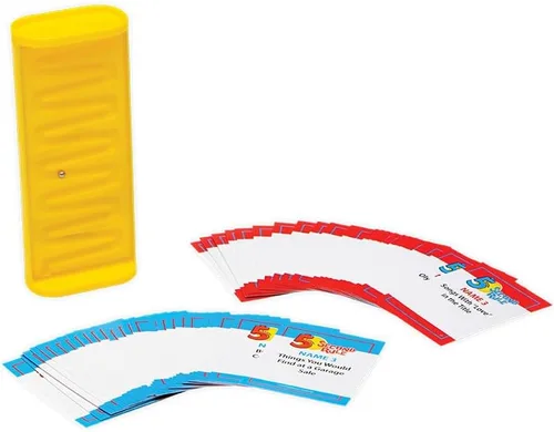 Vista 2 de Juego Mini de la Regla de 5 Segundos Juego Rápido 100 Preguntas - Juegos Familiares Divertidos para Niños y Adultos, Fiestas, Niños, Viajes, Noche